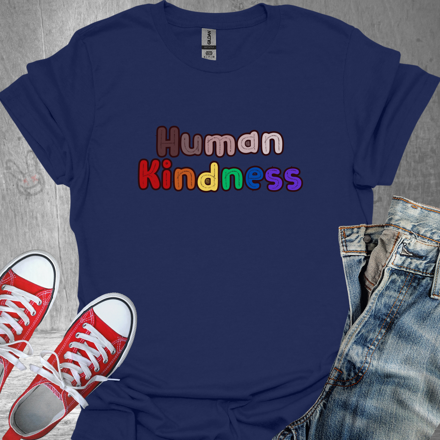 Human Kindness- Unisex Jersey Short Sleeve Tee