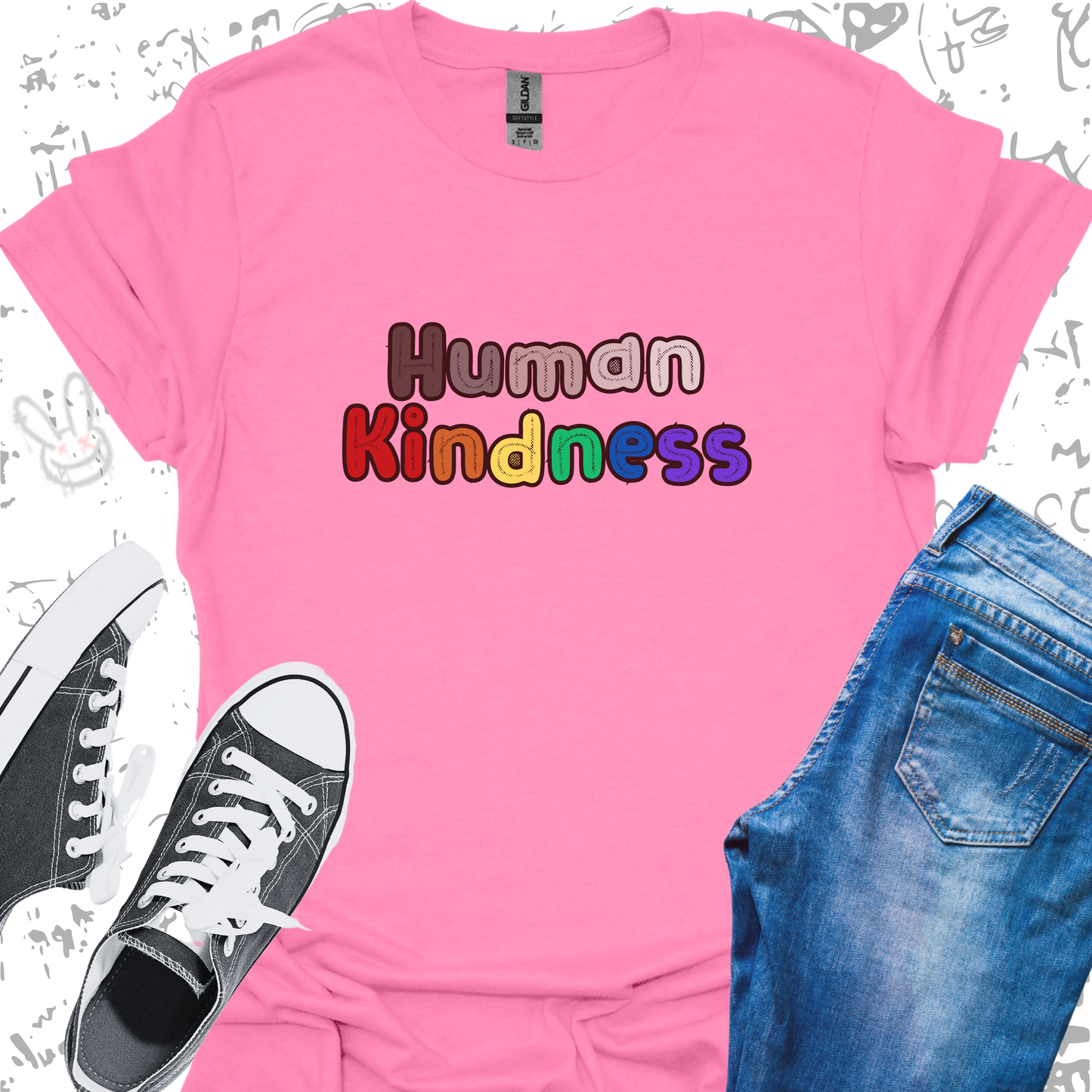 Human Kindness- Unisex Jersey Short Sleeve Tee