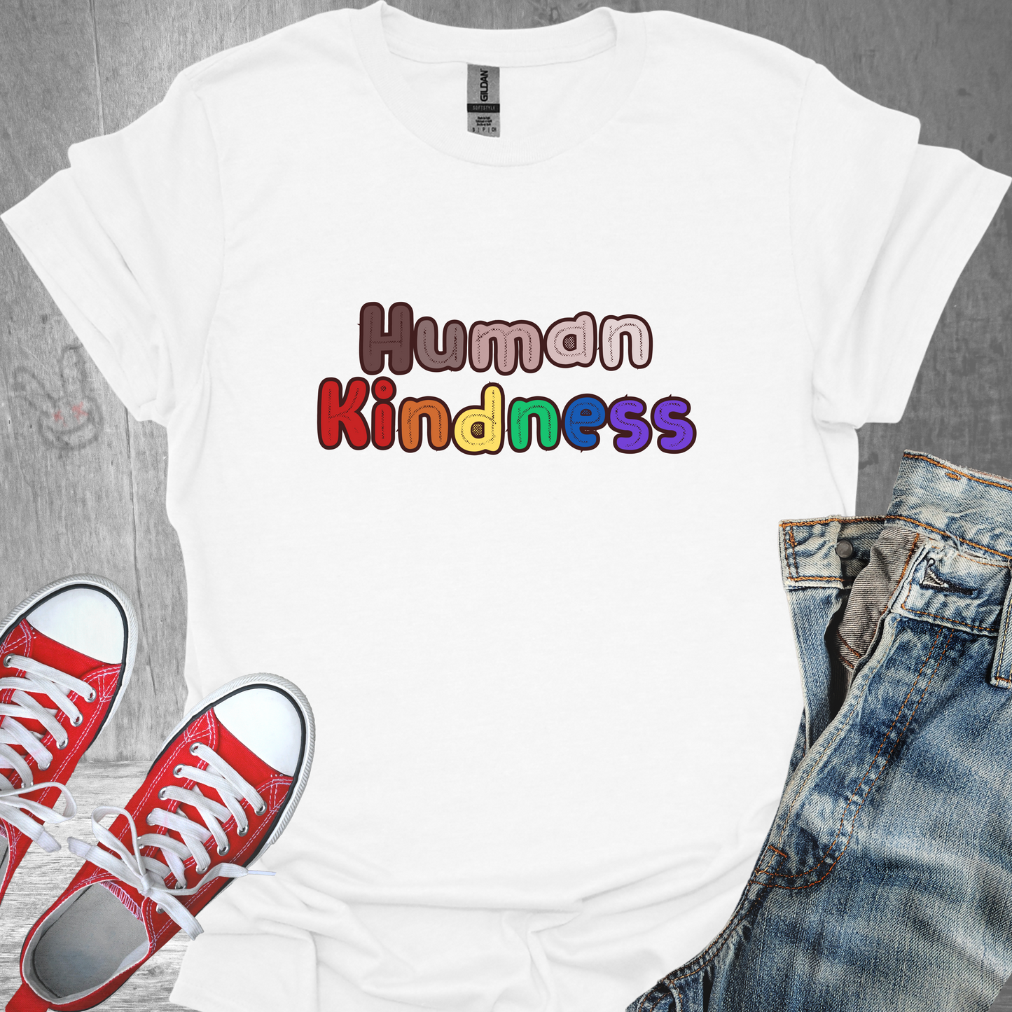 Human Kindness- Unisex Jersey Short Sleeve Tee