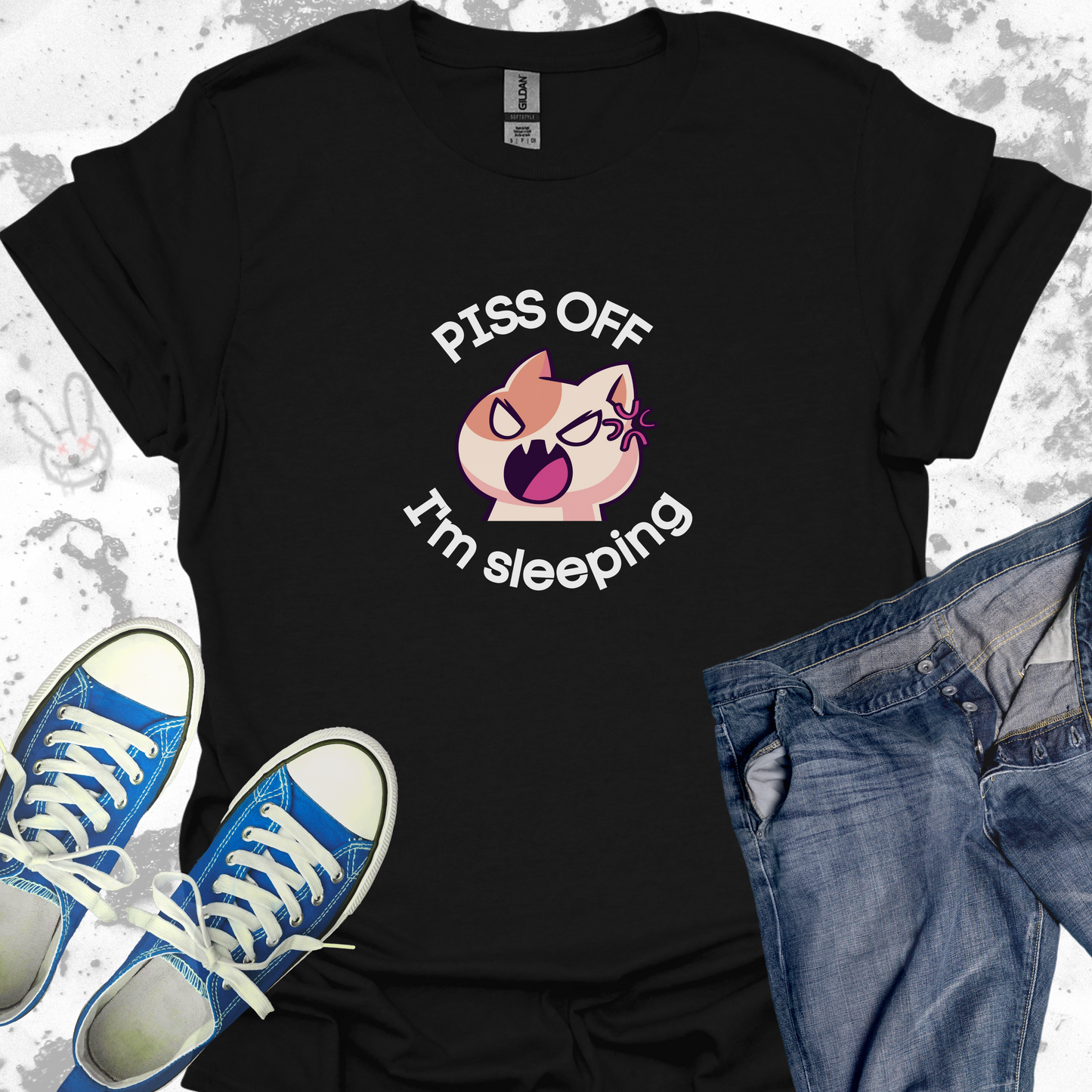 Piss Off I'm Sleeping- Unisex Jersey Short Sleeve Tee