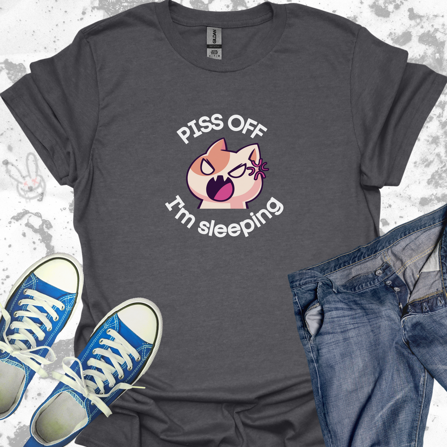 Piss Off I'm Sleeping- Unisex Jersey Short Sleeve Tee