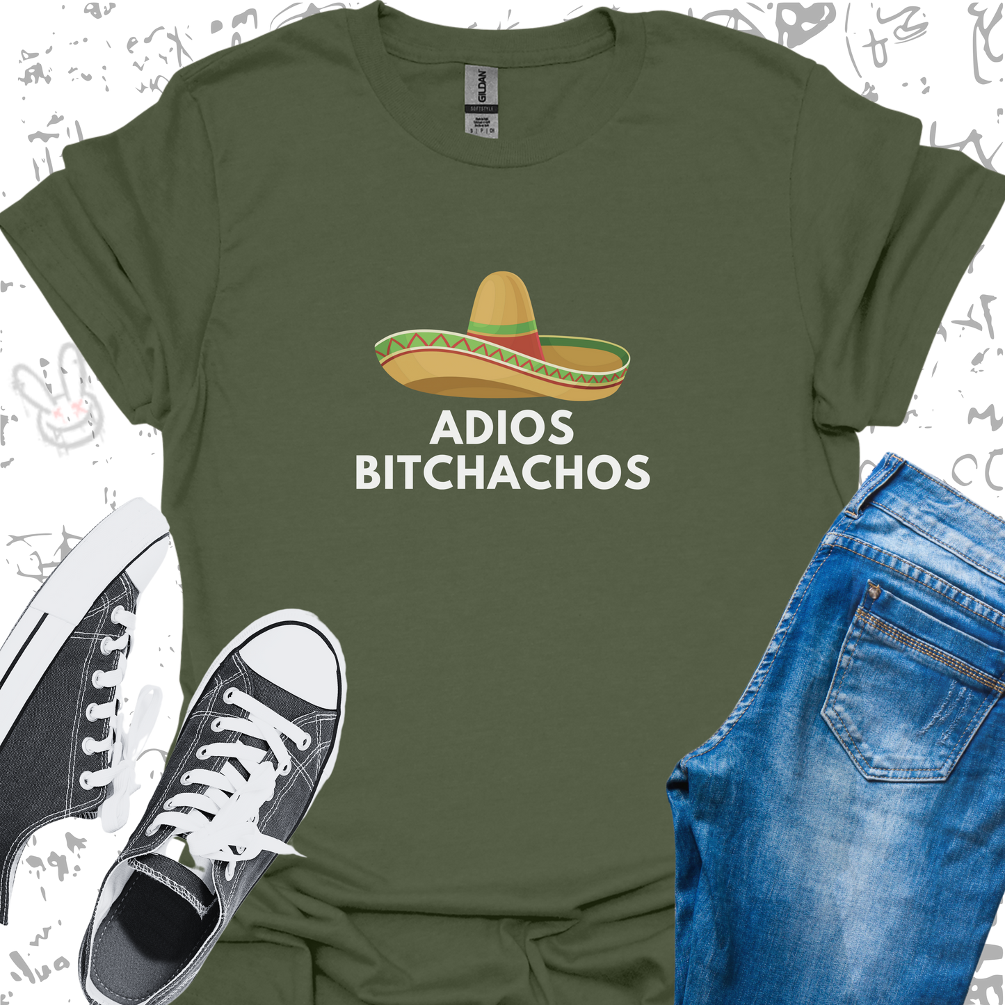 Adios Bitchachos- Unisex Jersey Short Sleeve Tee