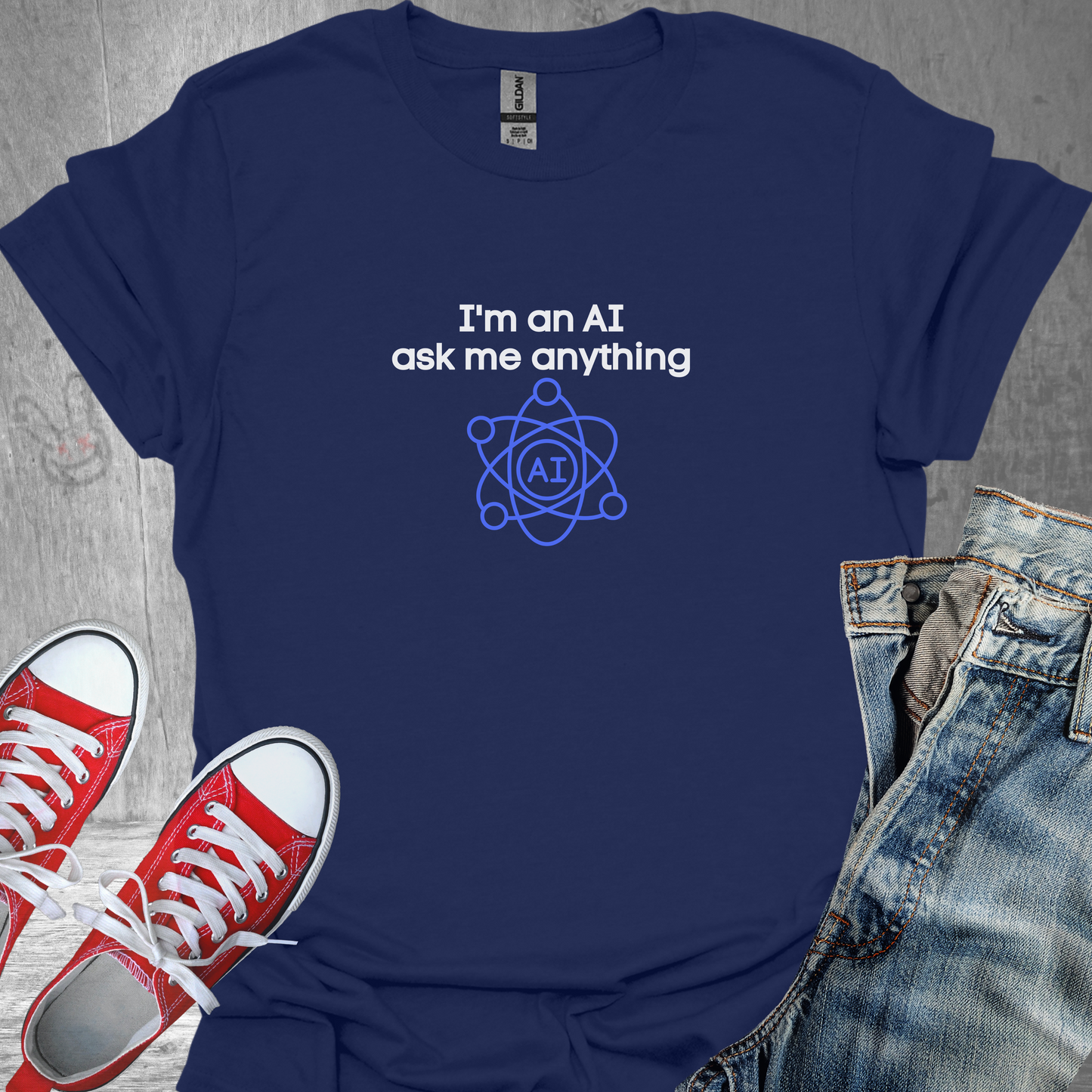 I'm an AI, Ask me Anything- Unisex Jersey Short Sleeve Tee
