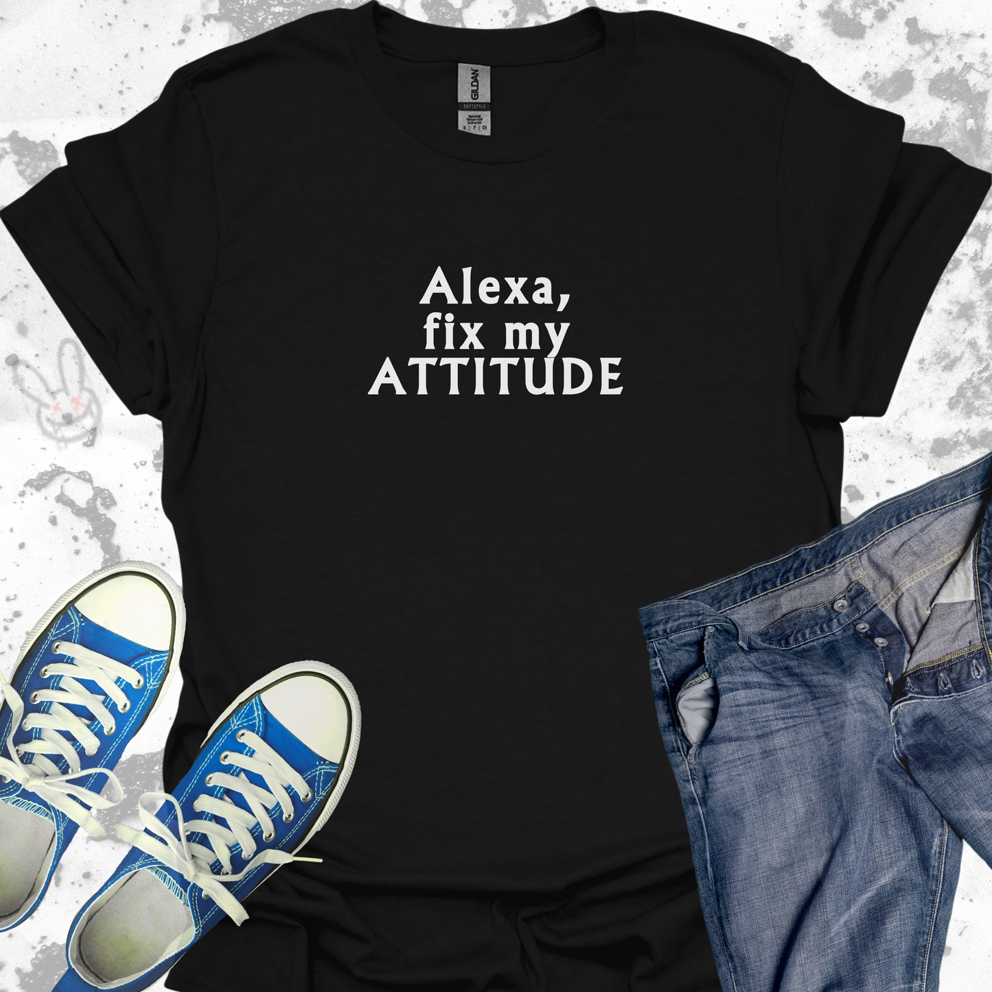 Alexa, Fix my Attitude- Unisex Jersey Short Sleeve Tee