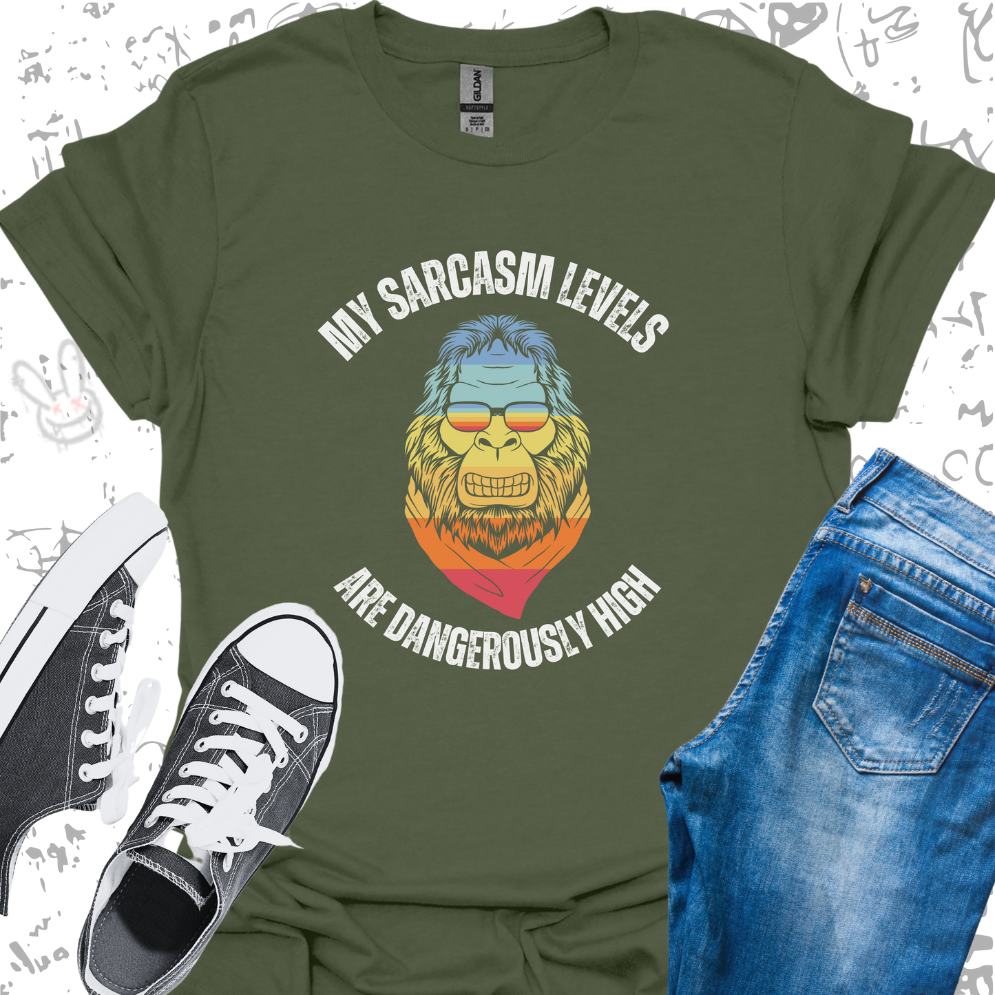 My Sarcasm Levels are Dangerously High- Unisex Jersey Short Sleeve Tee