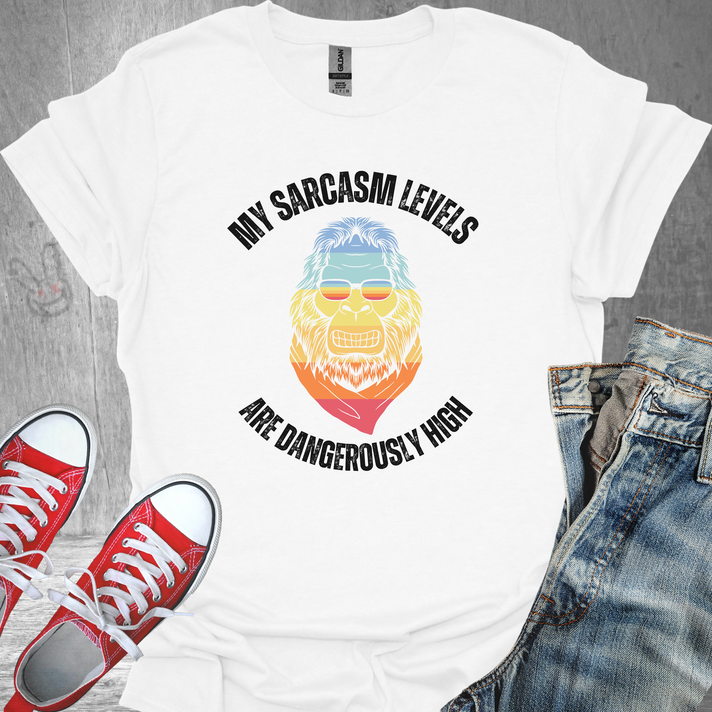 My Sarcasm Levels are Dangerously High- Unisex Jersey Short Sleeve Tee