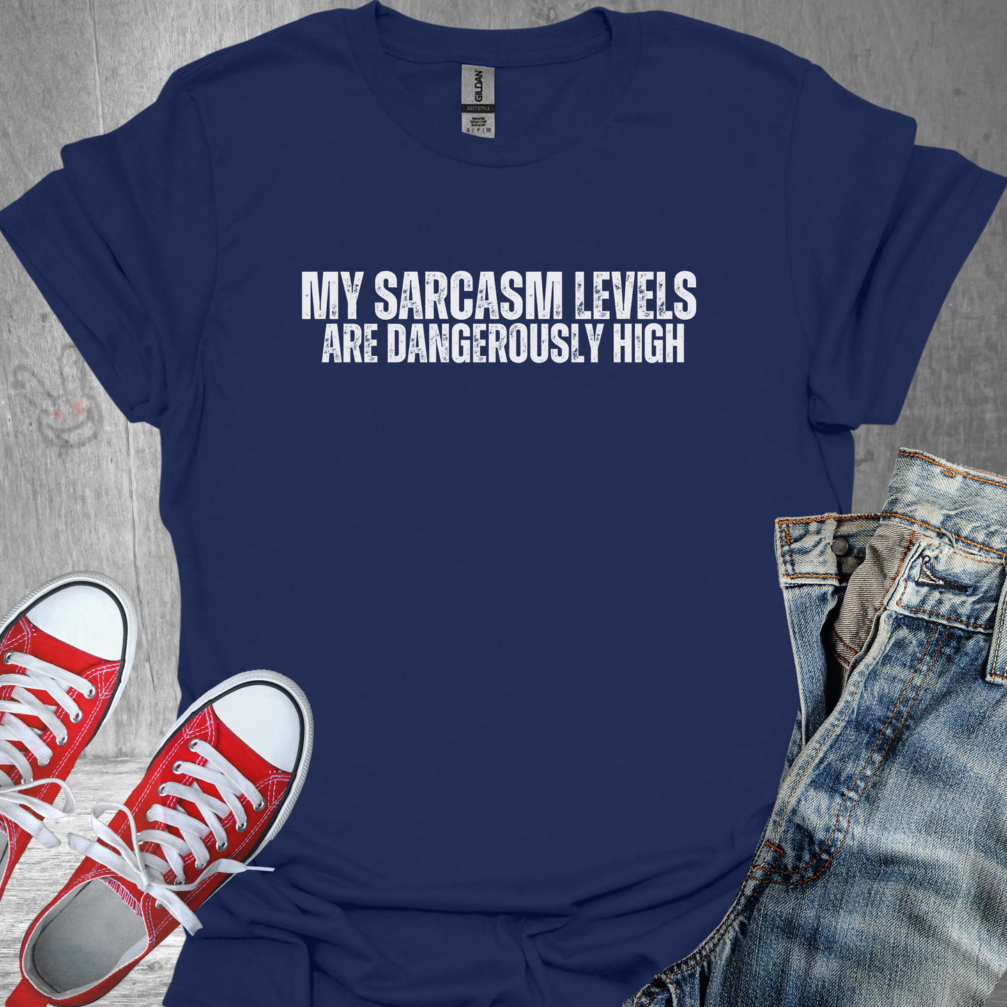 My Sarcasm Levels are Dangerously High- Unisex Jersey Short Sleeve Tee