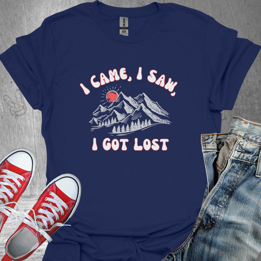 I came, I saw, I got Lost- Unisex Jersey Short Sleeve Tee