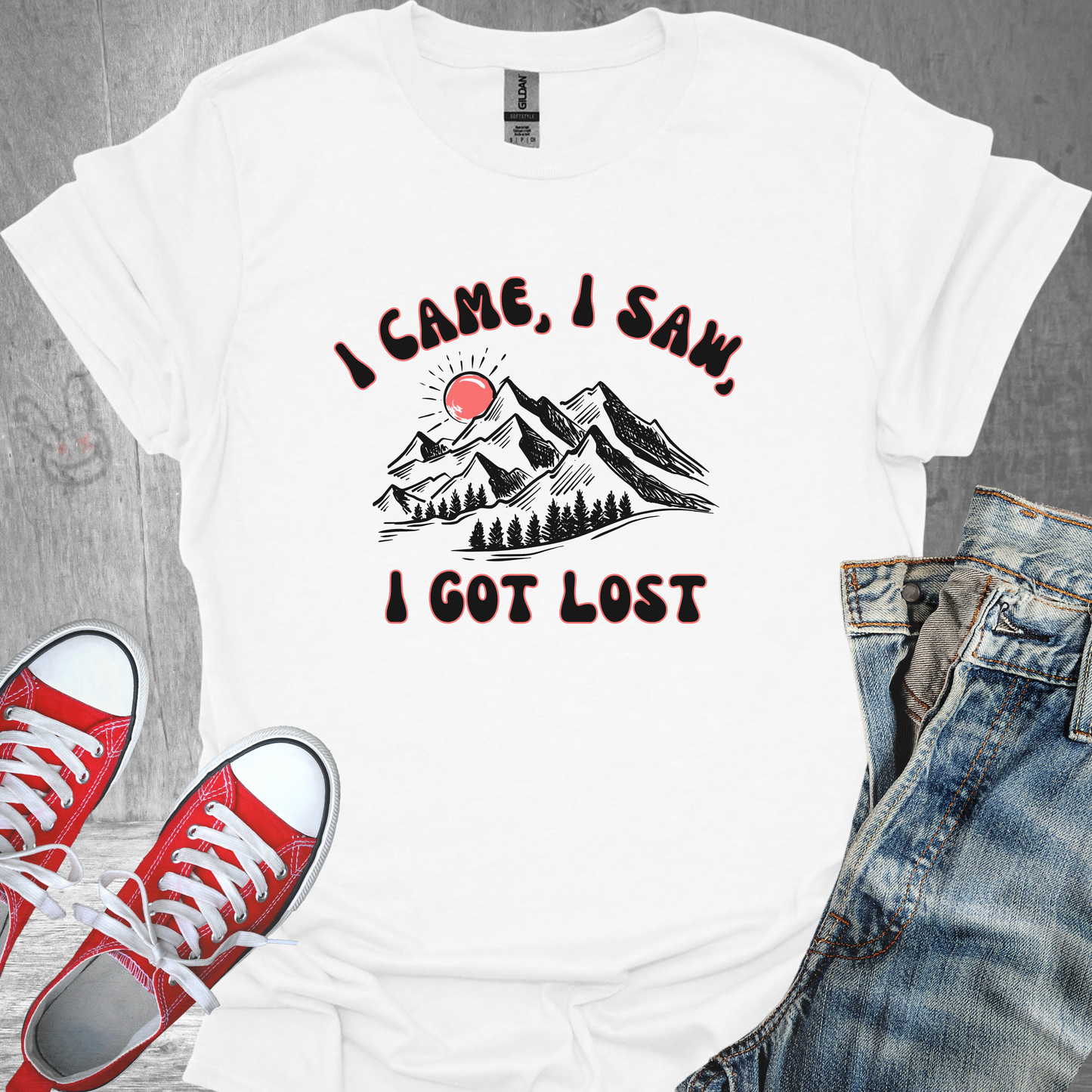 I came, I saw, I got Lost- Unisex Jersey Short Sleeve Tee