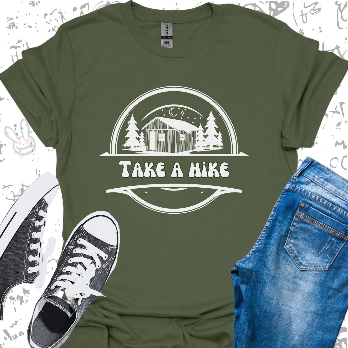 Take a Hike - Unisex Jersey Short Sleeve Tee