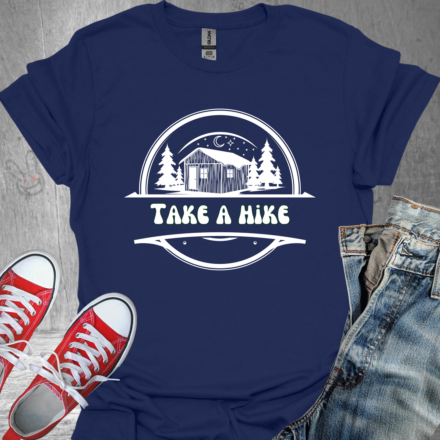 Take a Hike - Unisex Jersey Short Sleeve Tee