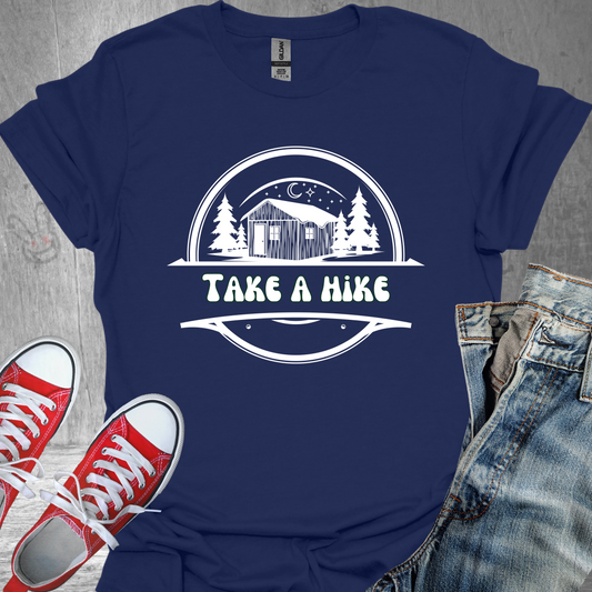 Take a Hike - Unisex Jersey Short Sleeve Tee