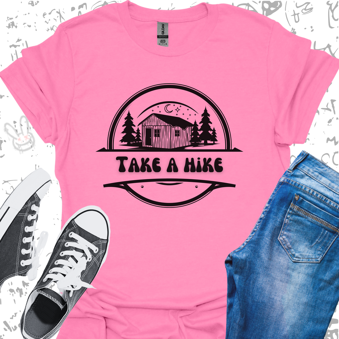 Take a Hike - Unisex Jersey Short Sleeve Tee