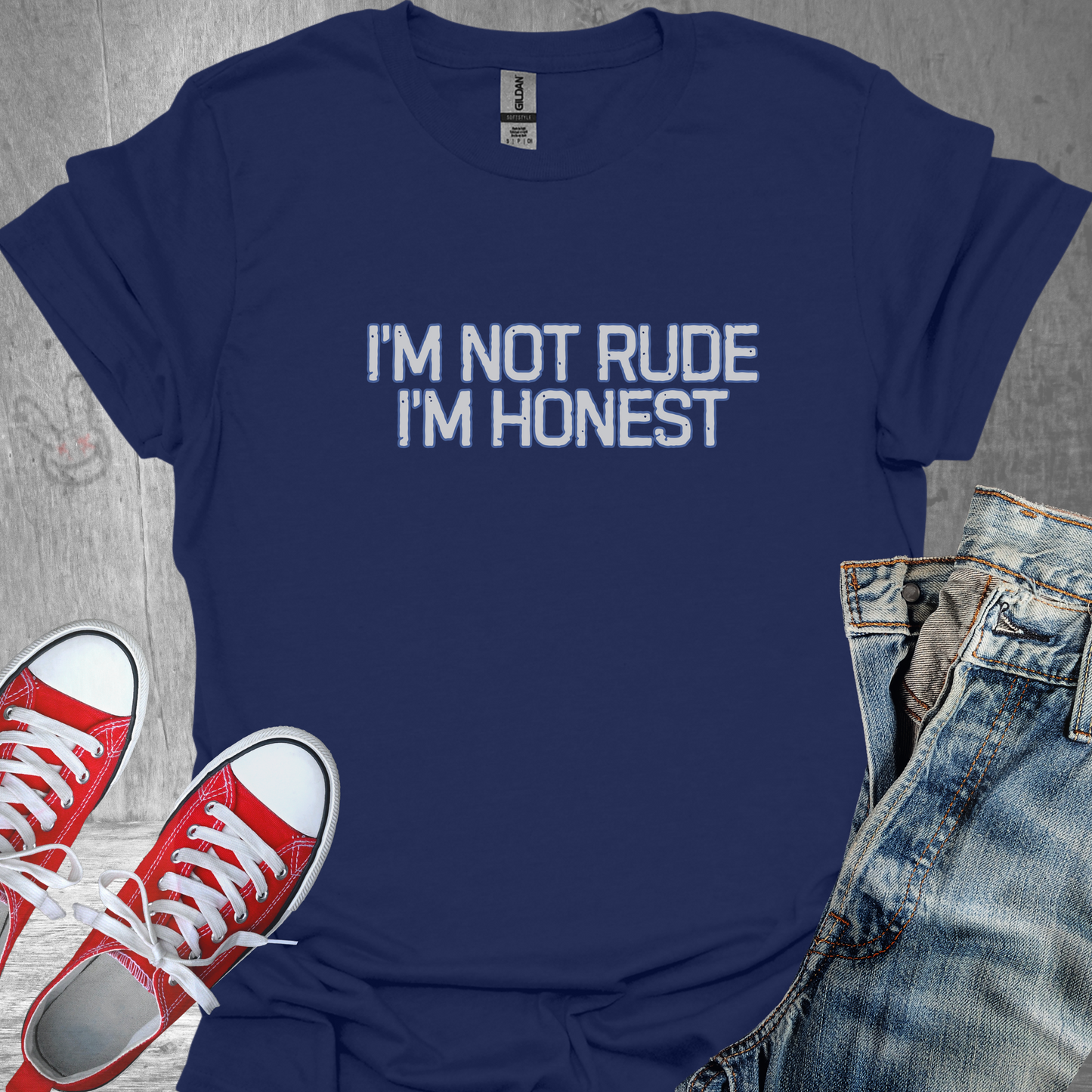 I'm not Rude I'm Honest - Unisex Jersey Short Sleeve Tee